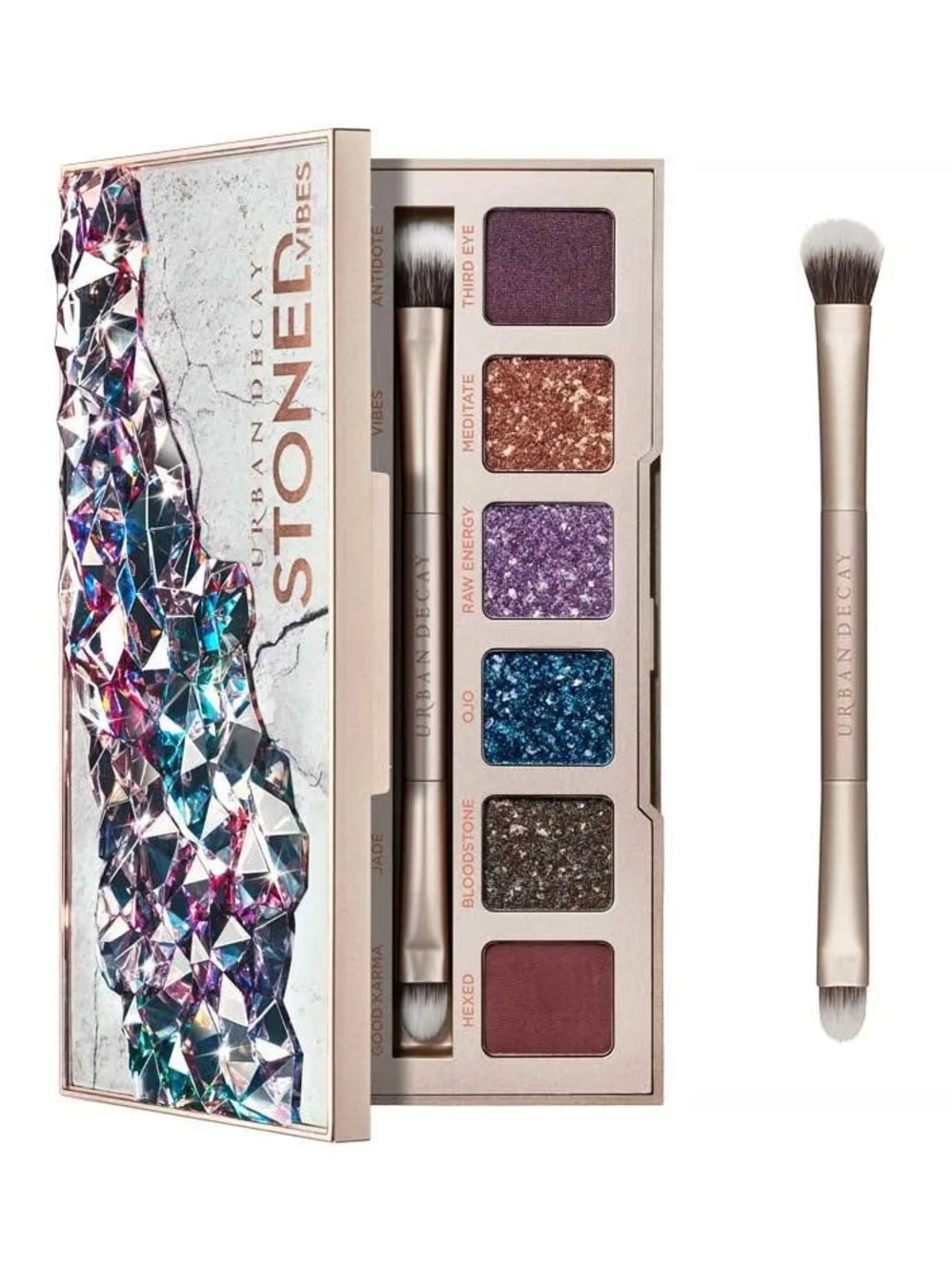 Urban Decay Stoned Vibes Eyeshadow Palette 12 Shades Limited Edition - Picture 4 of 8